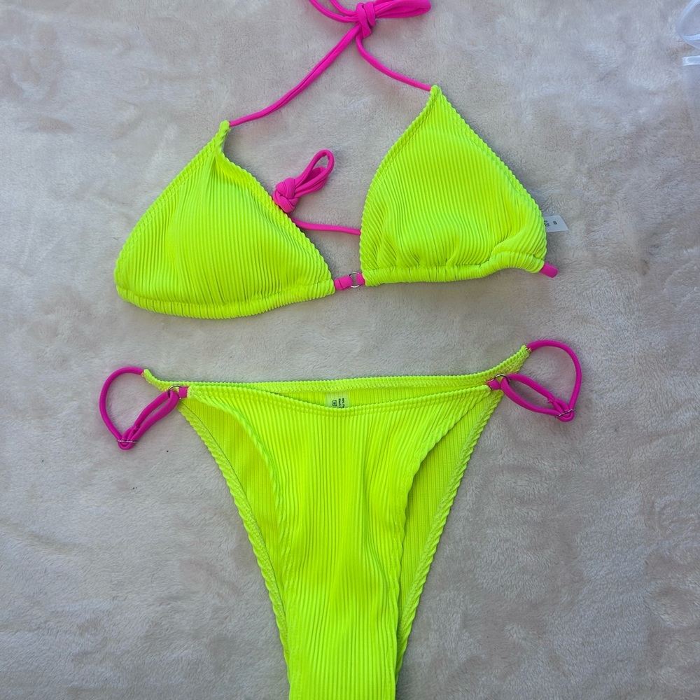 Brand new neon bikini